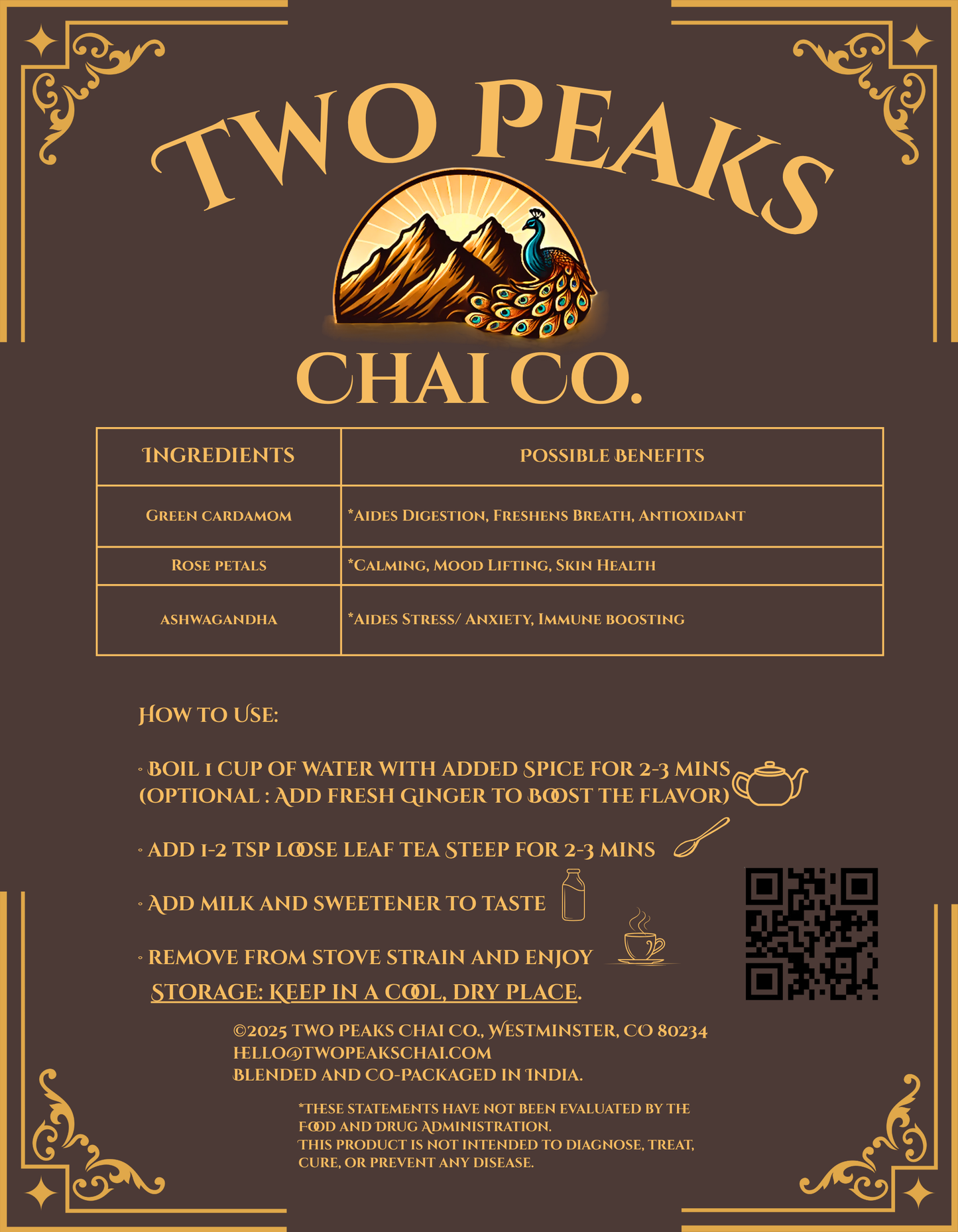 Rose Radiance Chai Bundle (Calming & Uplifting)