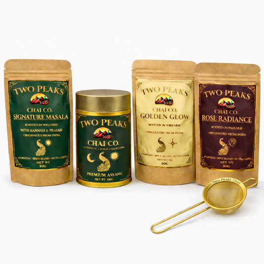 The Founder's Ritual: Full Experience Sampler Pack (Rose, Masala, & Golden)